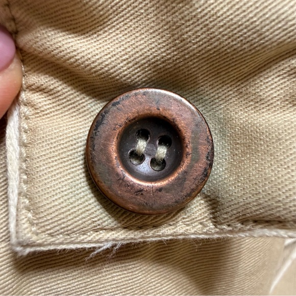 Anthropologie | Tulle | Women's Tan Trench Coat | Sz M - Picture 10 of 10